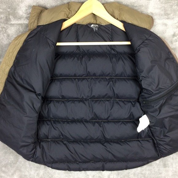 Mountain Equipment MEC Down Vest Mens XS Puffer Khaki Hiking Outdoors Vtg - Picture 12 of 15